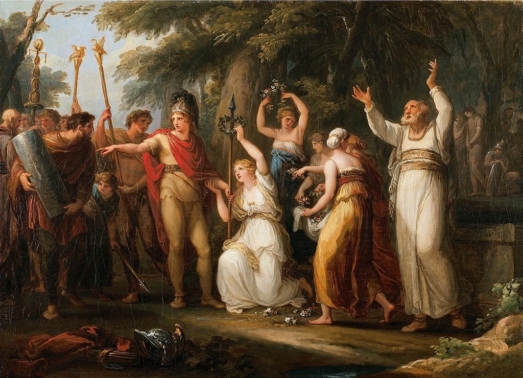 Angelika Kauffmann - 198, Thinnelda incorona Hermann, 1785